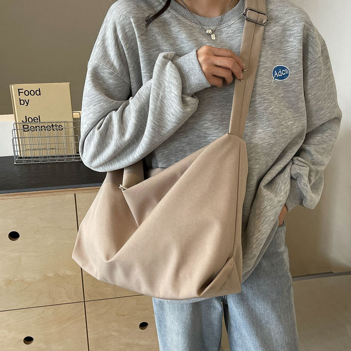 Contoured Soft Fabric Shoulder Bag Stornfield
