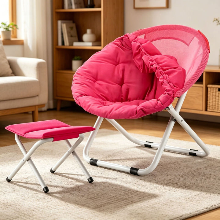 Women's ergonomic lounge chair with practical folding mechanism Kalsten