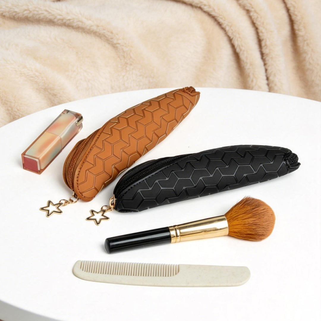 Stylish Geometric Patterned Pencil Case Stornfield