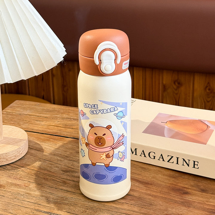 Ladies Insulated Drinking Bottle with Colorfully Designed Animal Motif Stornfield