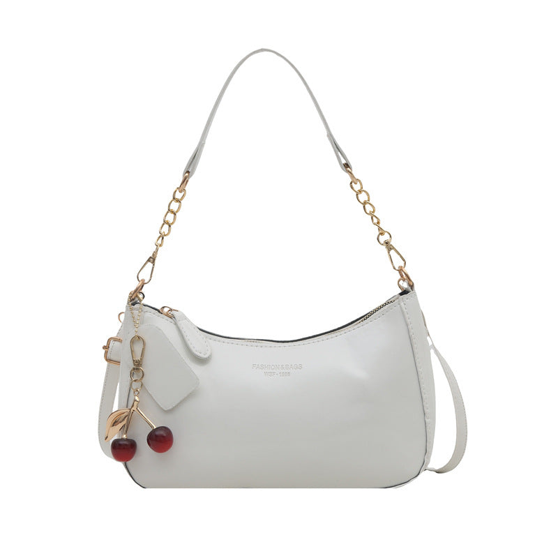 Glossy Patent Leather Crossbody Handbag