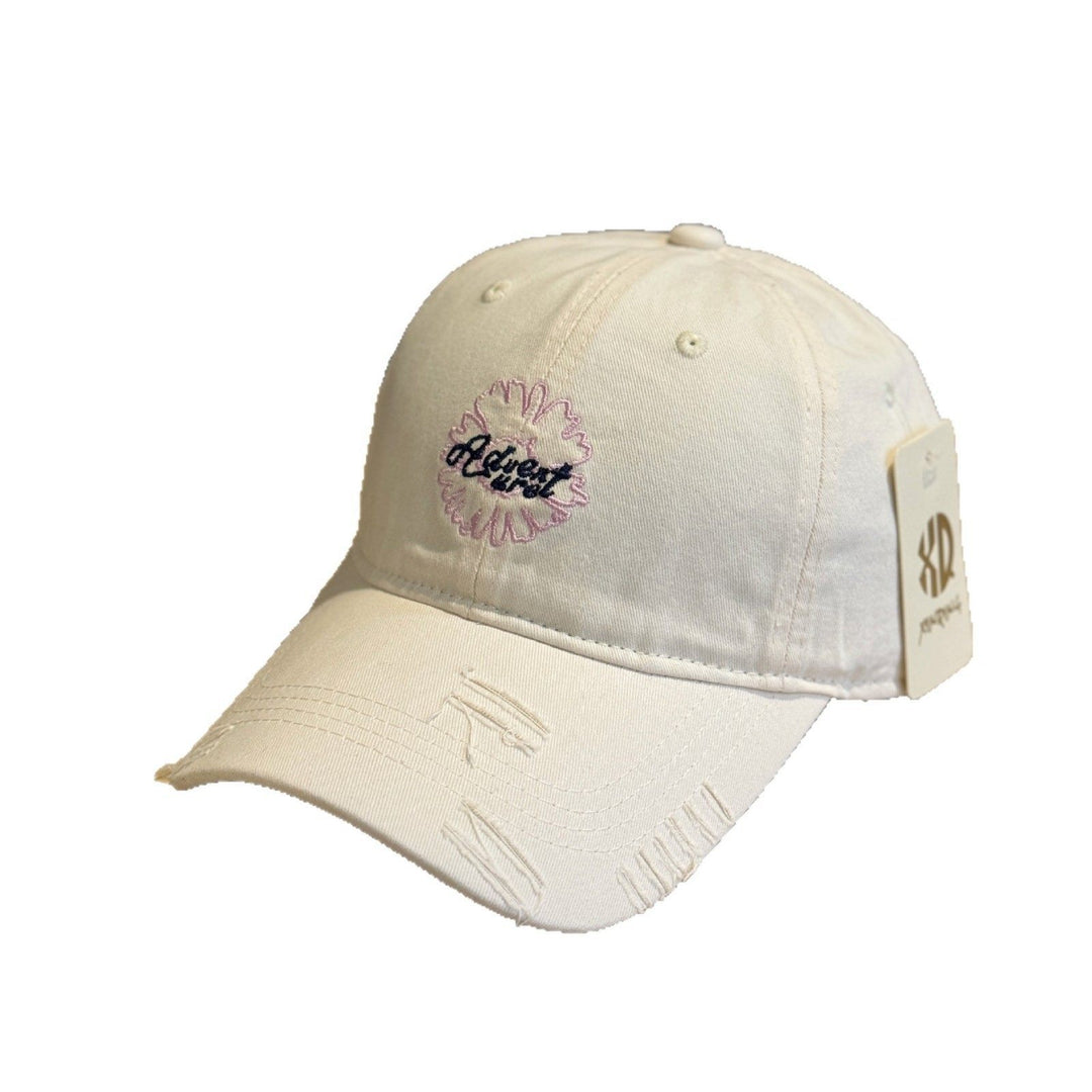 Unisex Embroidered Flower Design Baseball Cap Stornfield