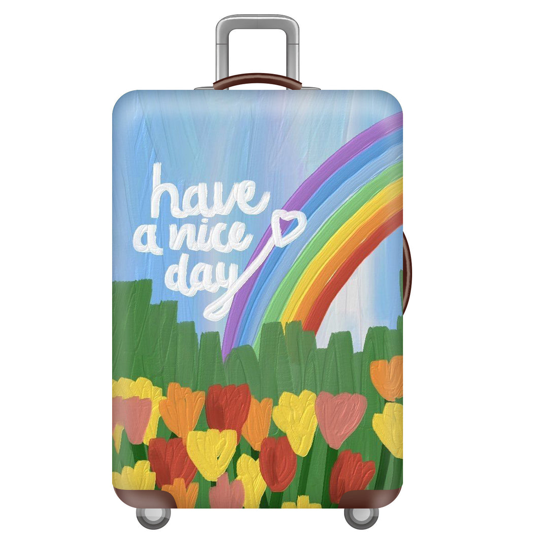 Women's Hard Shell Suitcase with Cheerful Stornfield Design