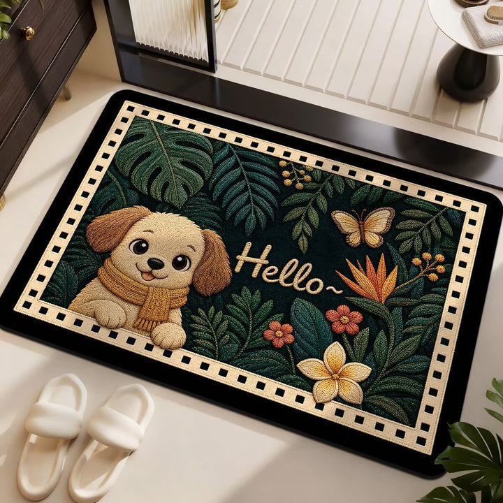 Cat-Themed Indoor Area Rug