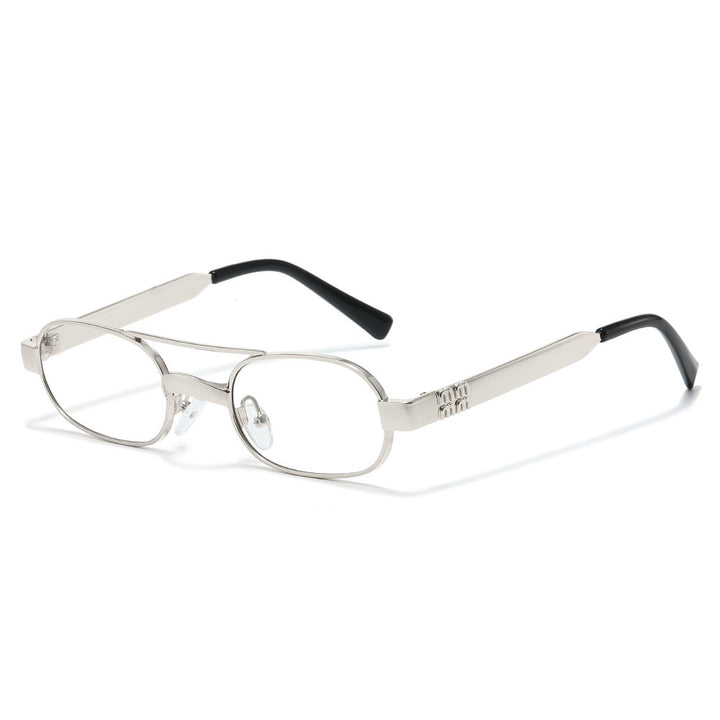 Stylish Minimalist Oval Sunglasses Stornfield