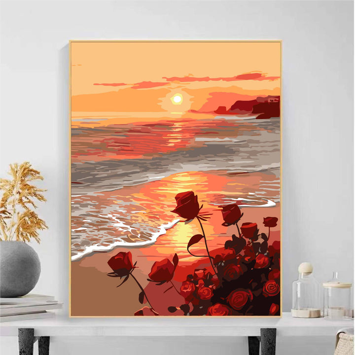 Scenic Ocean Sunset Wall Art Stornfield