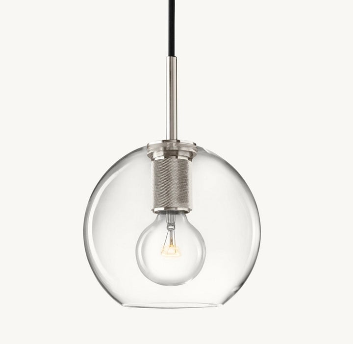 Modern Glass Sphere Wall Light