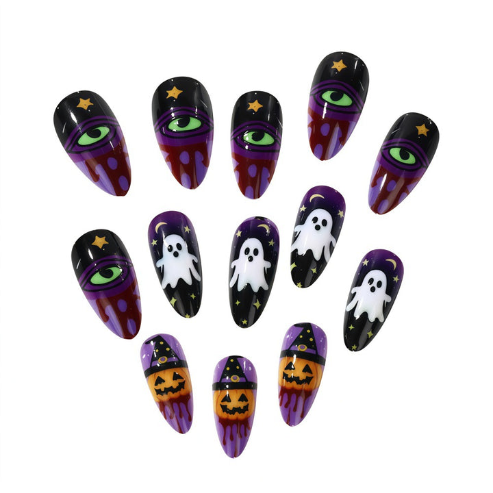 Creative Halloween-style artificial nails Stornfield