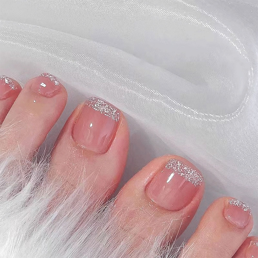 Nail set with glitter accents Stornfield