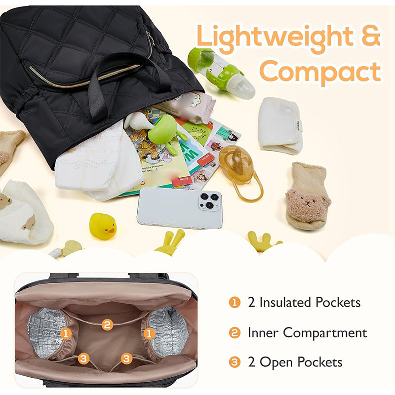 Padded backpack with versatile compartments Stornfield