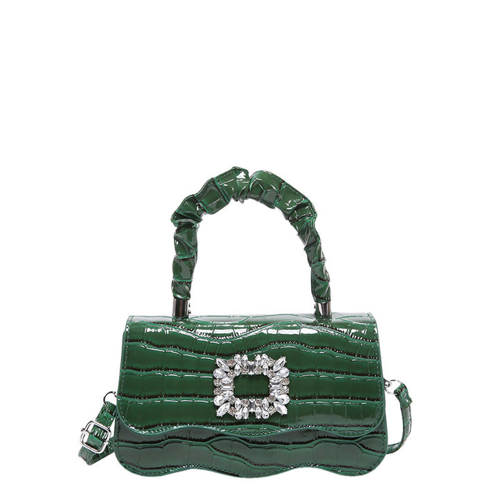 Glamorous Crocodile Texture Evening Handbag Stornfield