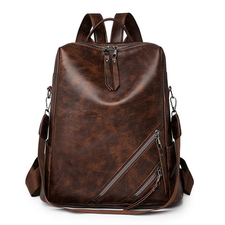 Fashionable Multi-Zipper Backpack Stornfield