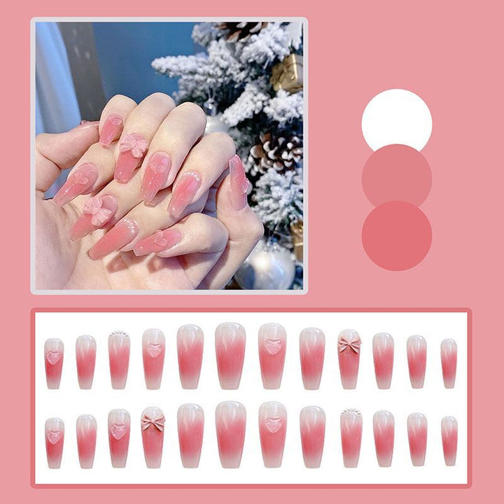 Decorative Ombre Press-On Nail Set Stornfield