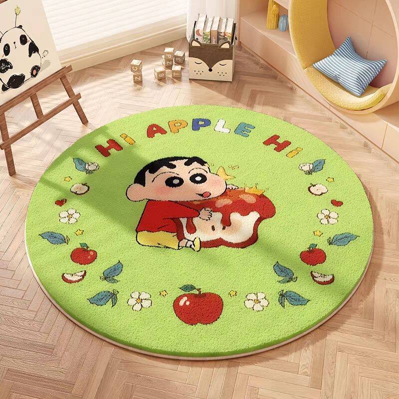 Fun Cartoon Character Round Area Rug