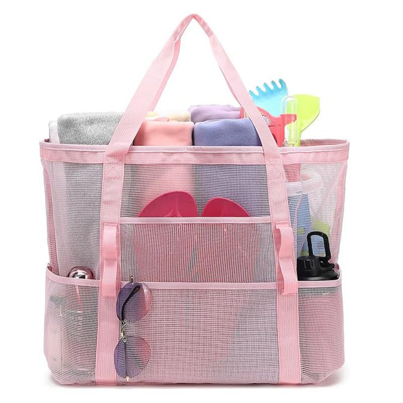 Practical Beach Tote Bag Made of Breathable Mesh Material Stornfield