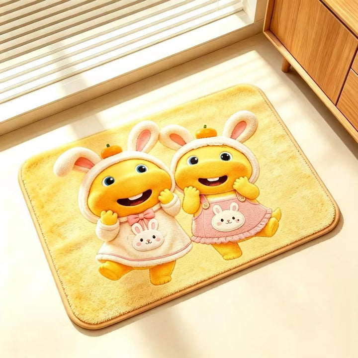 Cute Animal-Themed Bath Mat