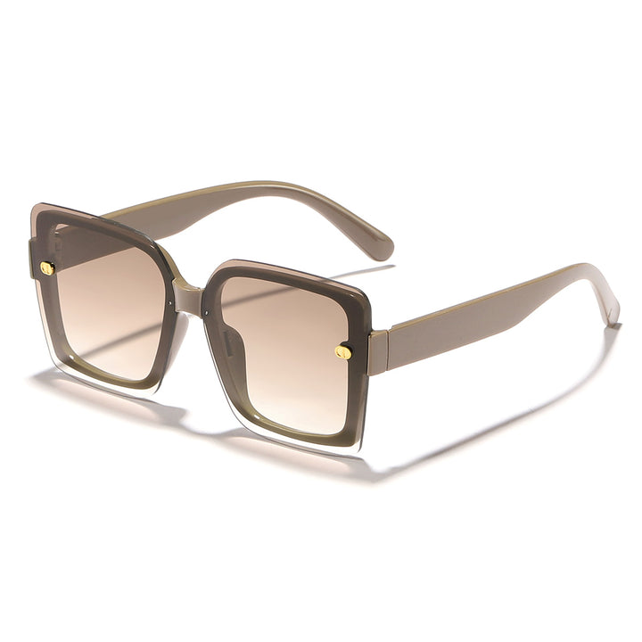 Women's fashionable sunglasses with square design and high-quality frame Stornfield