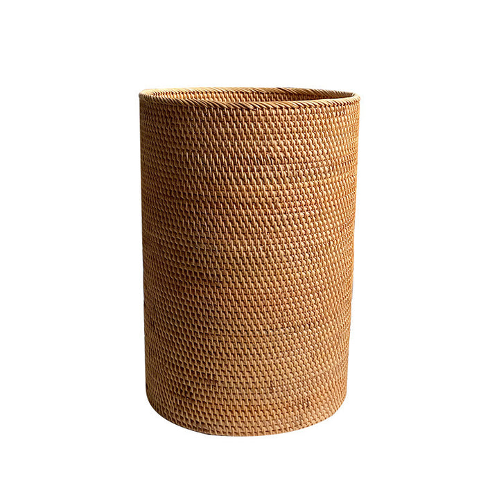 Women rectangular storage basket with practical handle Stornfield