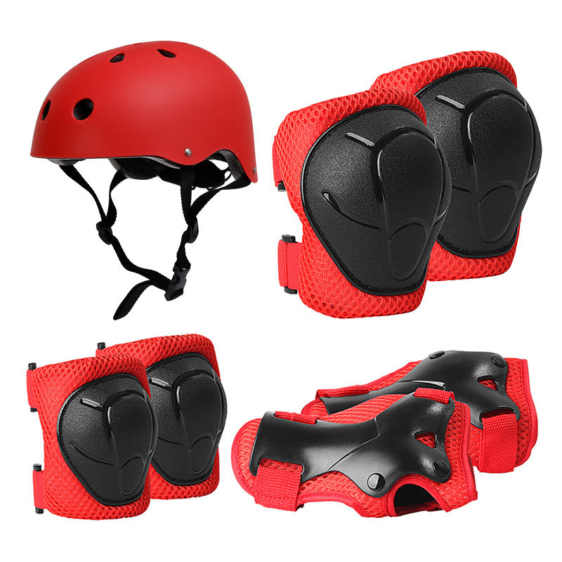 Safety Helmet and Protective Gear Set Stornfield