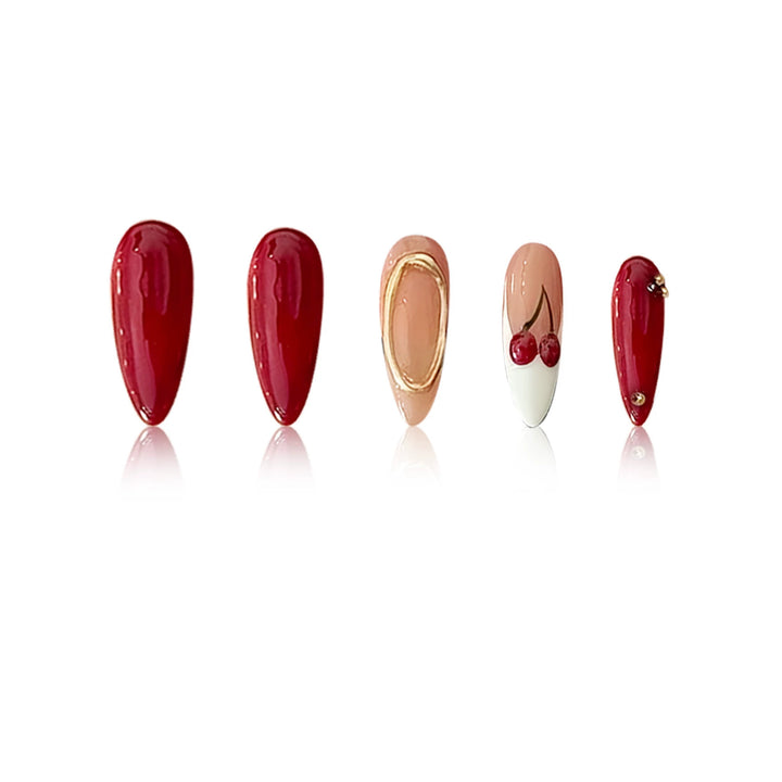 Chic Almond-Shaped Nail Extensions Stornfield