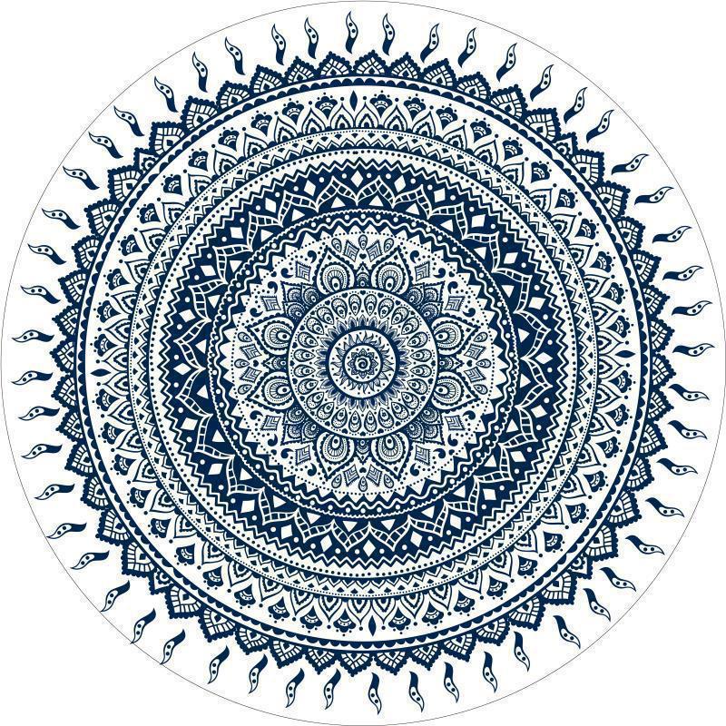 Intricate Mandala Design Area Mat Stornfield