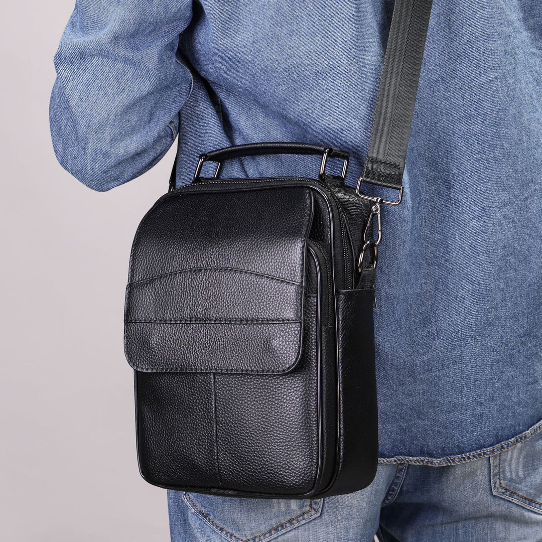 Leather Messenger Bag