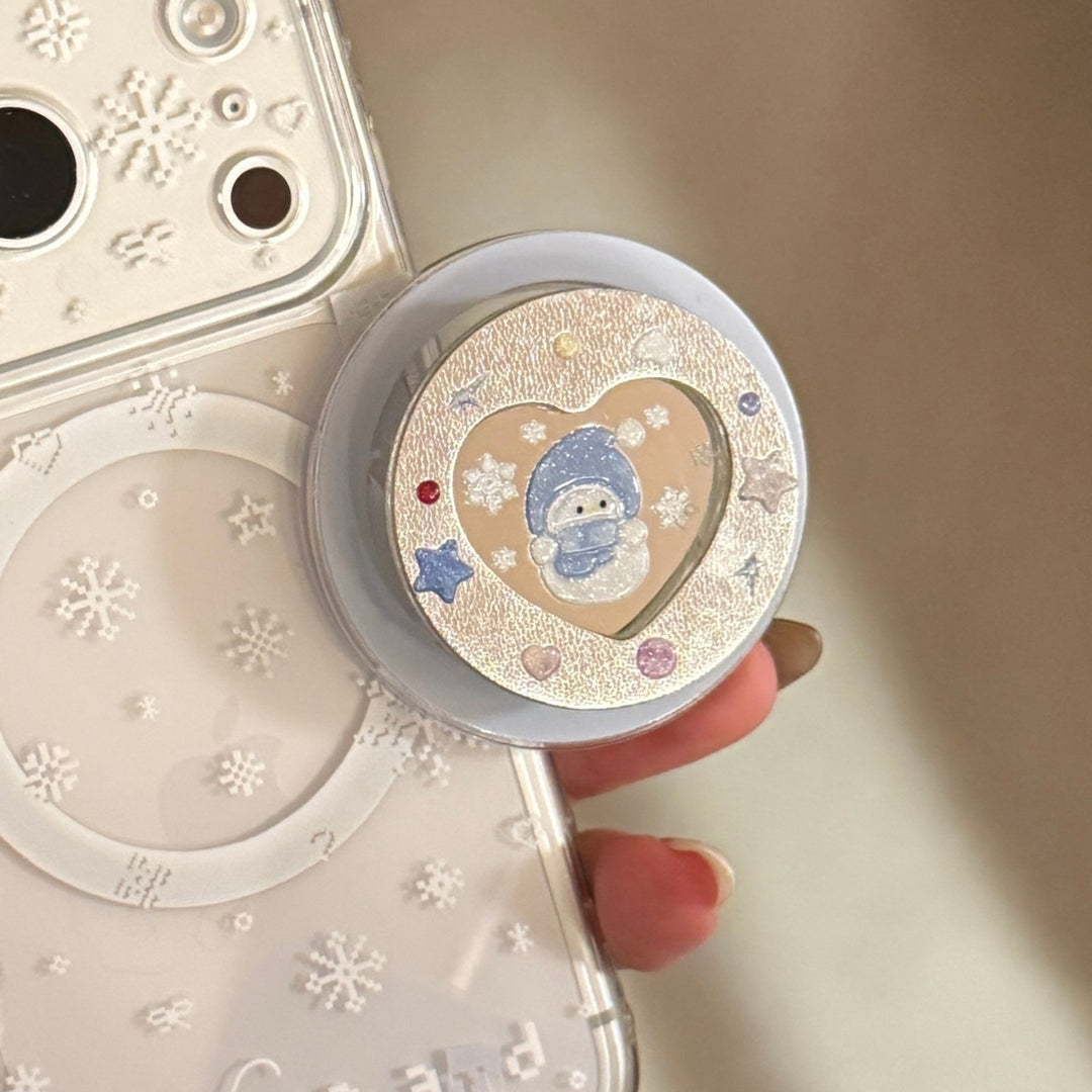 Smartphone Finger Holder with Winter Motif Stornfield