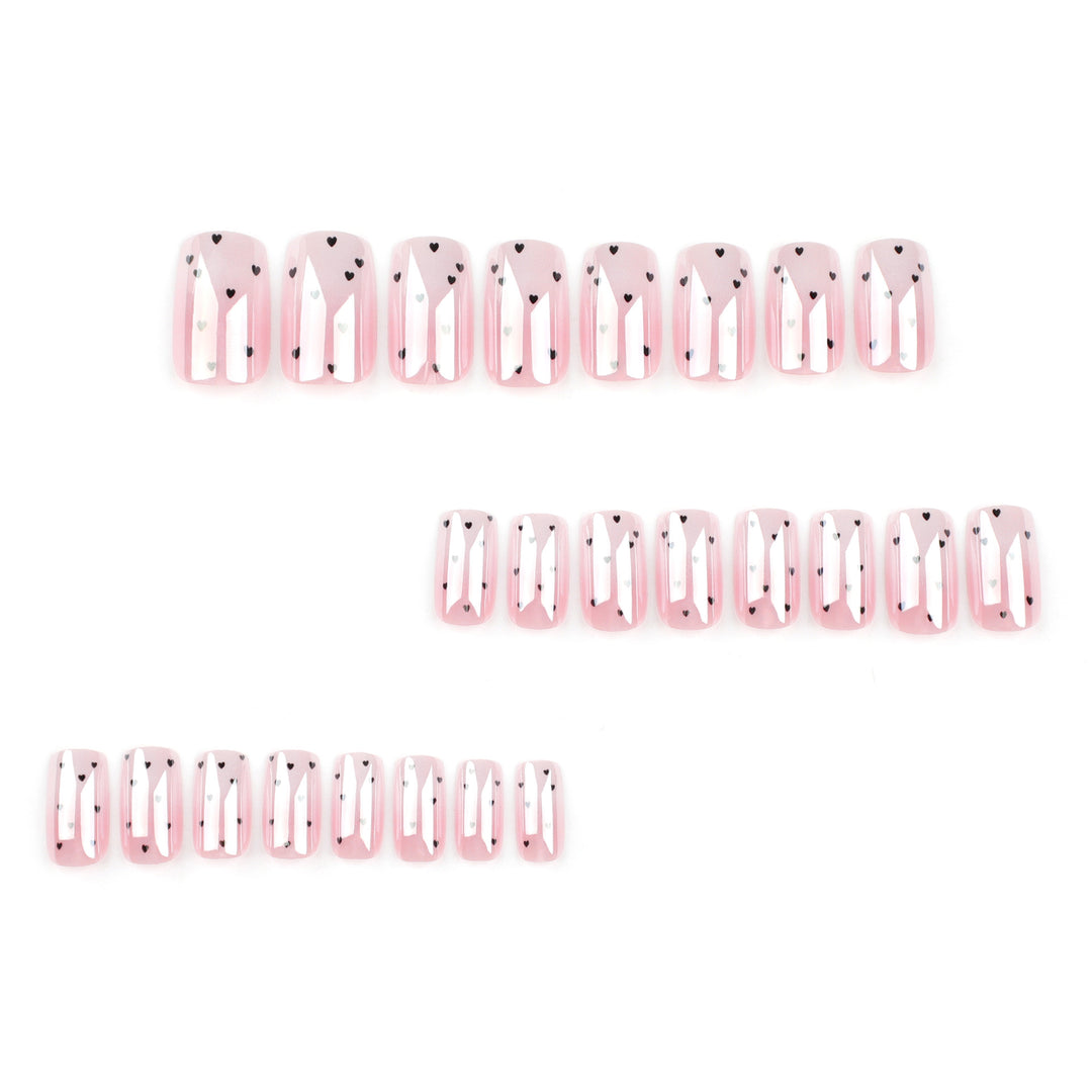 Artificial Nail Art with Heart Design Stornfield