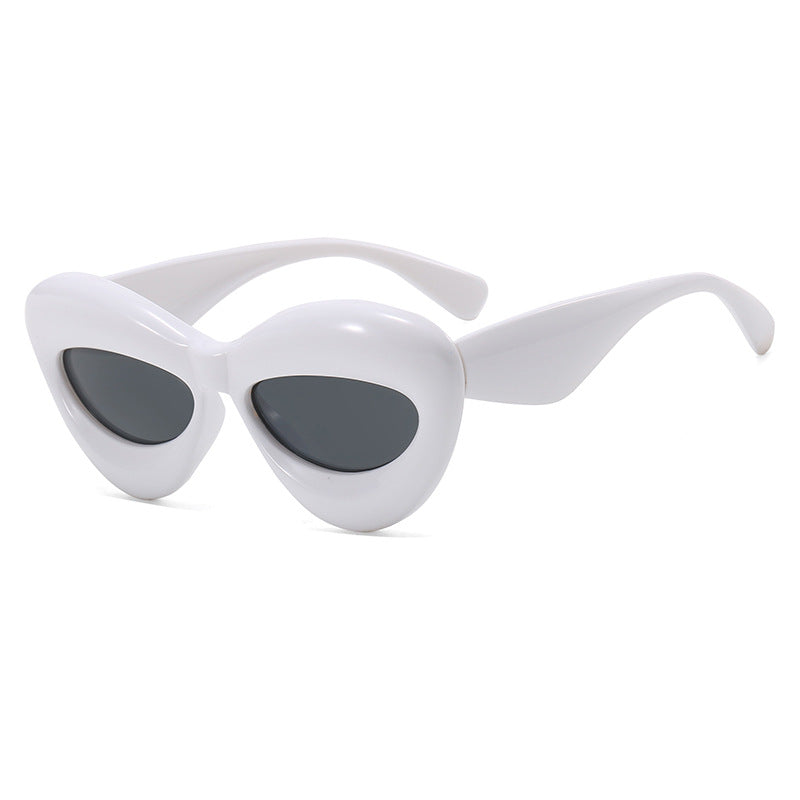 Ladies Cat-Eye Sunglasses with Innovative Plastic Frame Stornfield