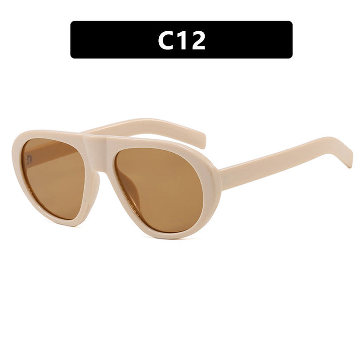 Women striking sunglasses with futuristic frame and sturdy design Stornfield