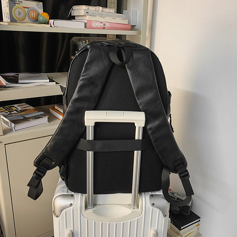 Premium Leather Laptop Backpack Stornfield