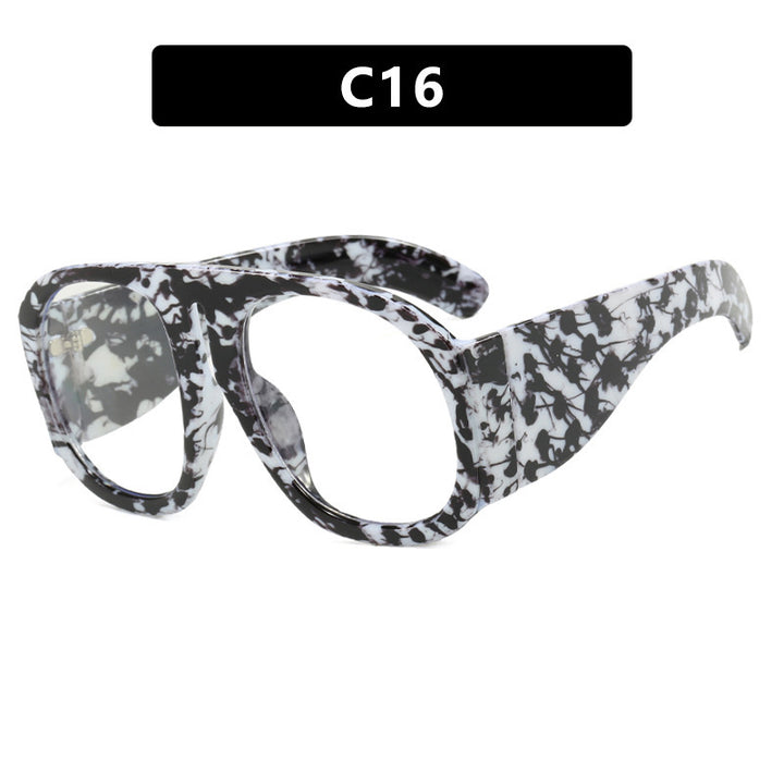 Women's trendy oversized sunglasses with fashionable gradient Stornfield