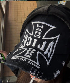 Men's Distressed Graphic Baseball Cap Stornfield