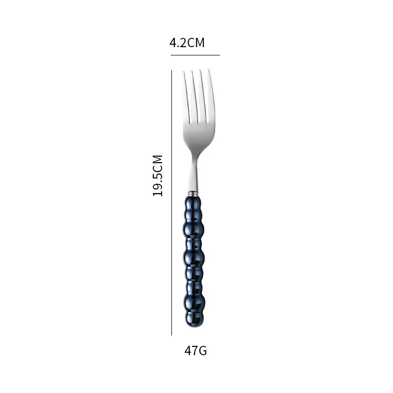 Elegant finger food fork with non-slip handle Stornfield