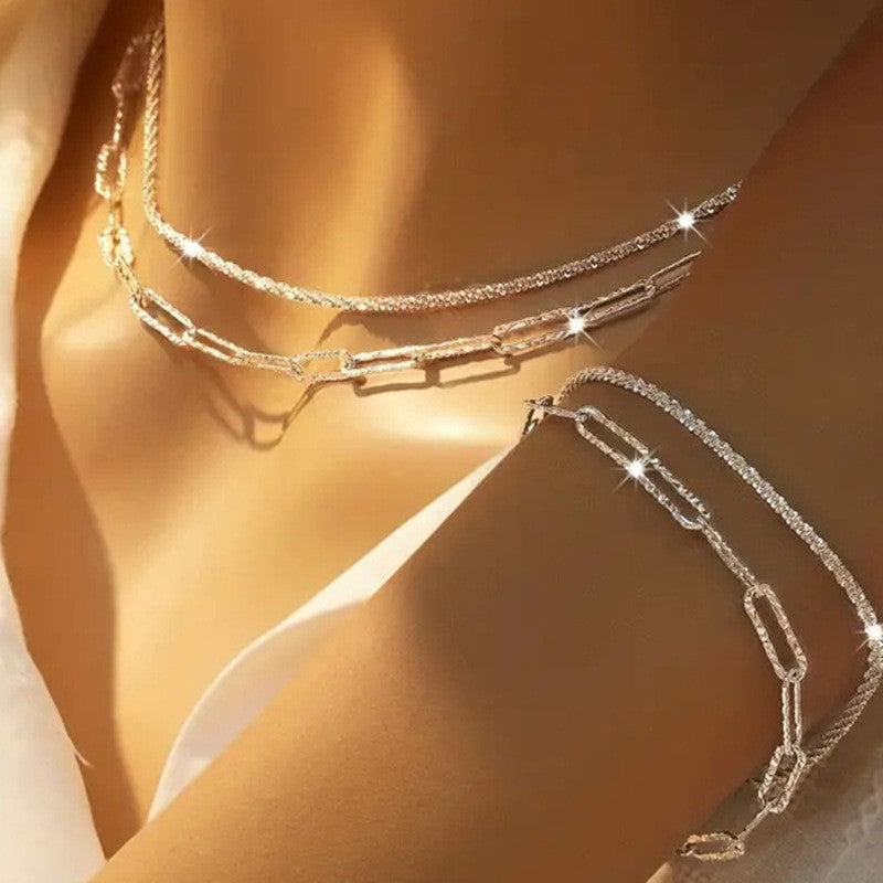 Layered Chain Link Necklace Stornfield