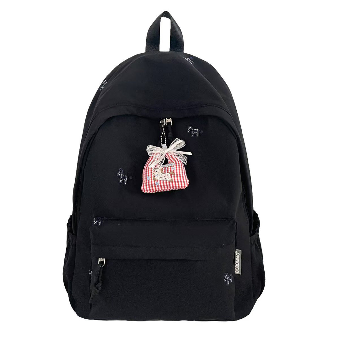 Backpack with Cheerful Animal Motif and Practical Compartments Stornfield