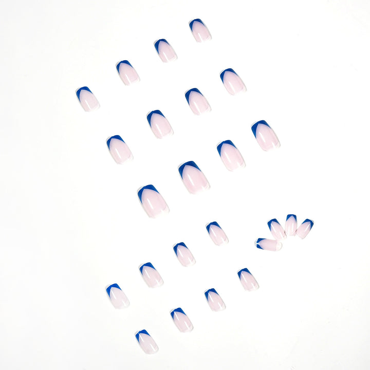 Stylish nail art with modern French tips Stornfield