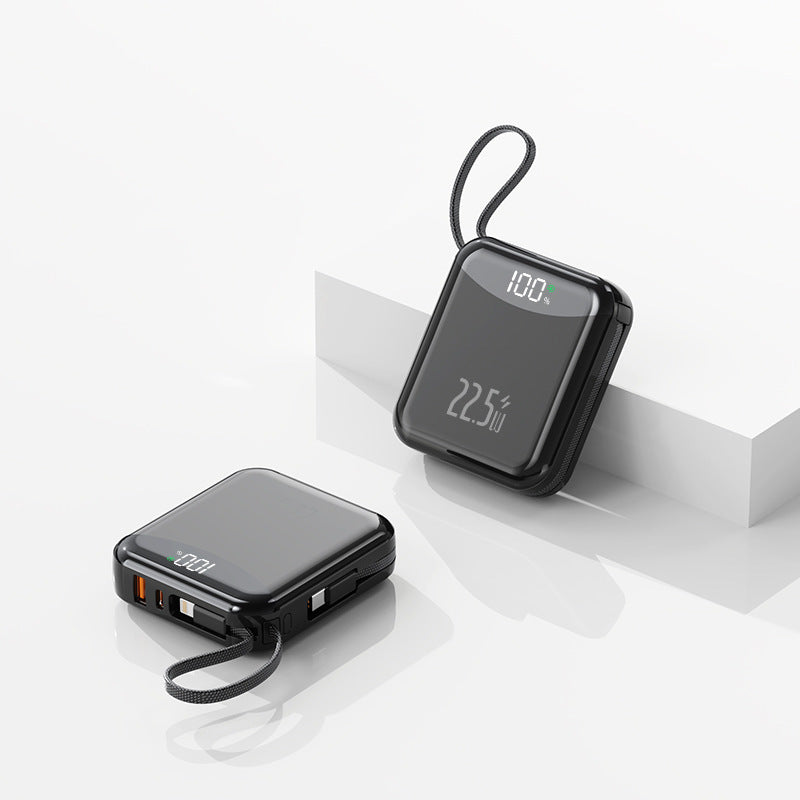 High-performance power bank with digital charging display and compact design Stornfield