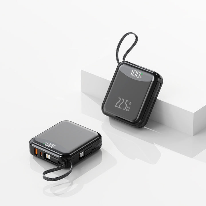 High-performance power bank with digital charging display and compact design Stornfield