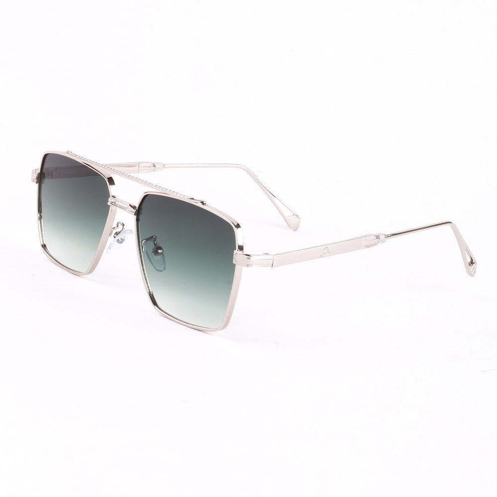 Women's oversized sunglasses with elegant metal frame Stornfield