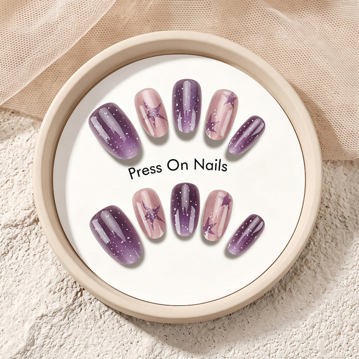 Artistic Press-On Nails Stornfield