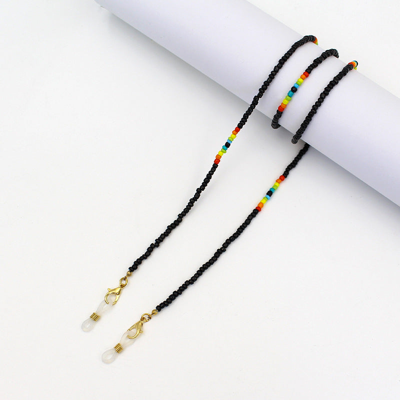 Colorful Beaded Eyewear Holder Chain Stornfield