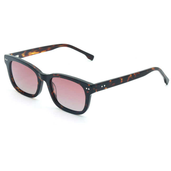 Women's trendy square sunglasses with transparent frame Stornfield