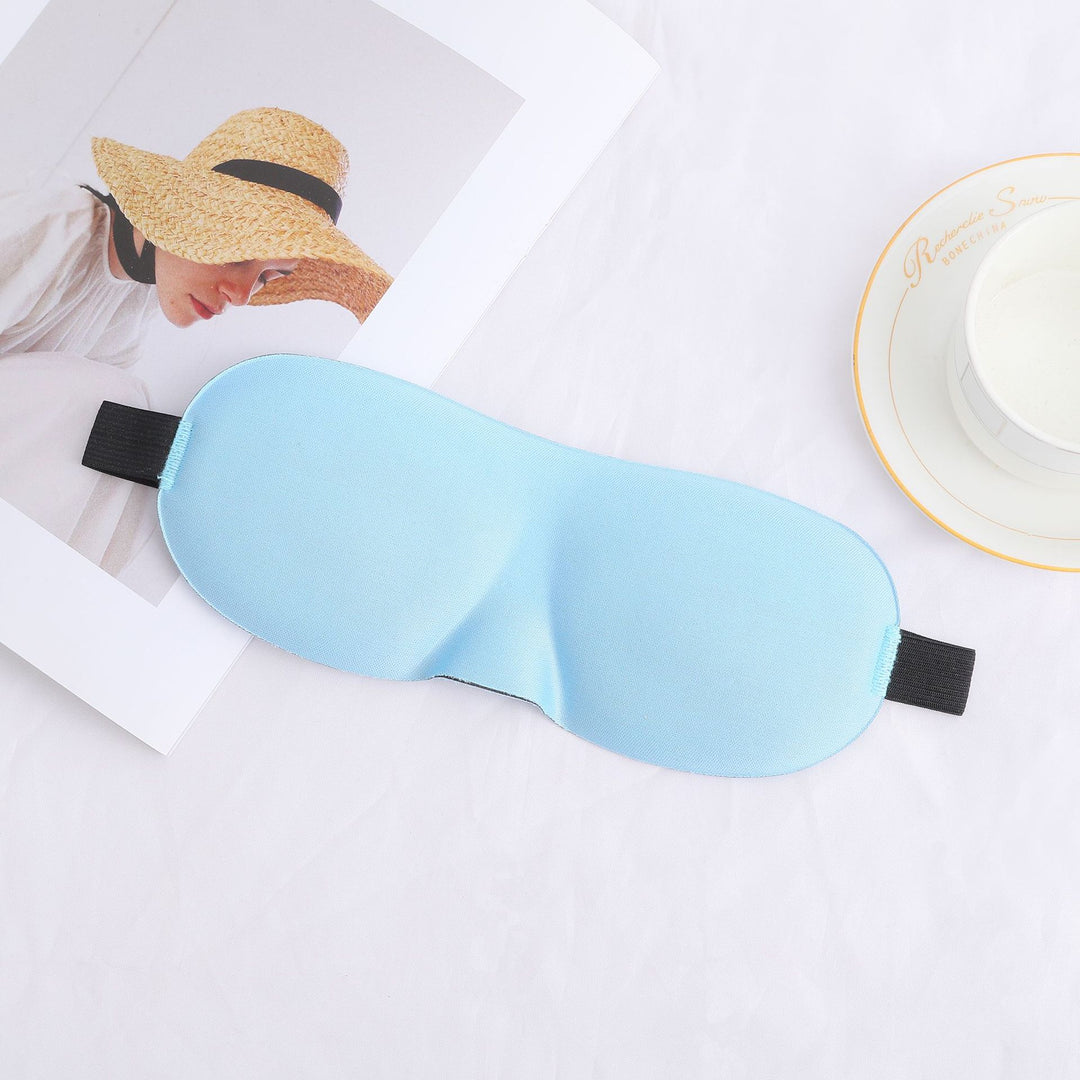 Unisex nan three-dimensional contour eye mask with memory foam, soft nose bridge and adjustable comfort band Stornfield