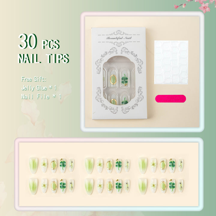 Nail art with botanical designs Stornfield