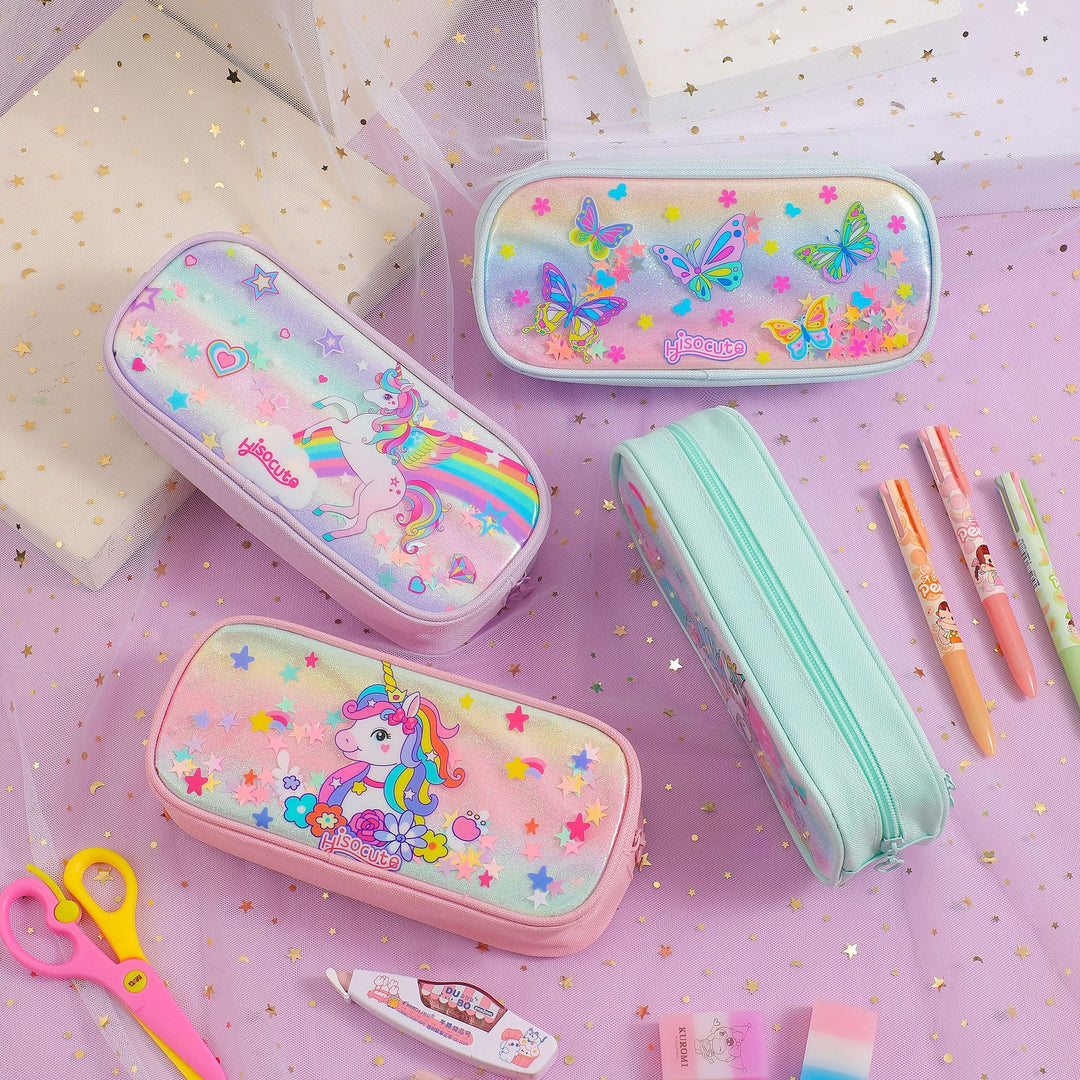 Stylish Unicorn-Themed Pencil Case