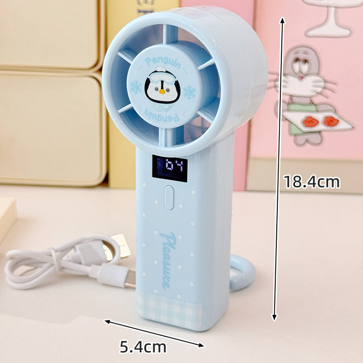 Portable Digital Display Mini Fan Stornfield