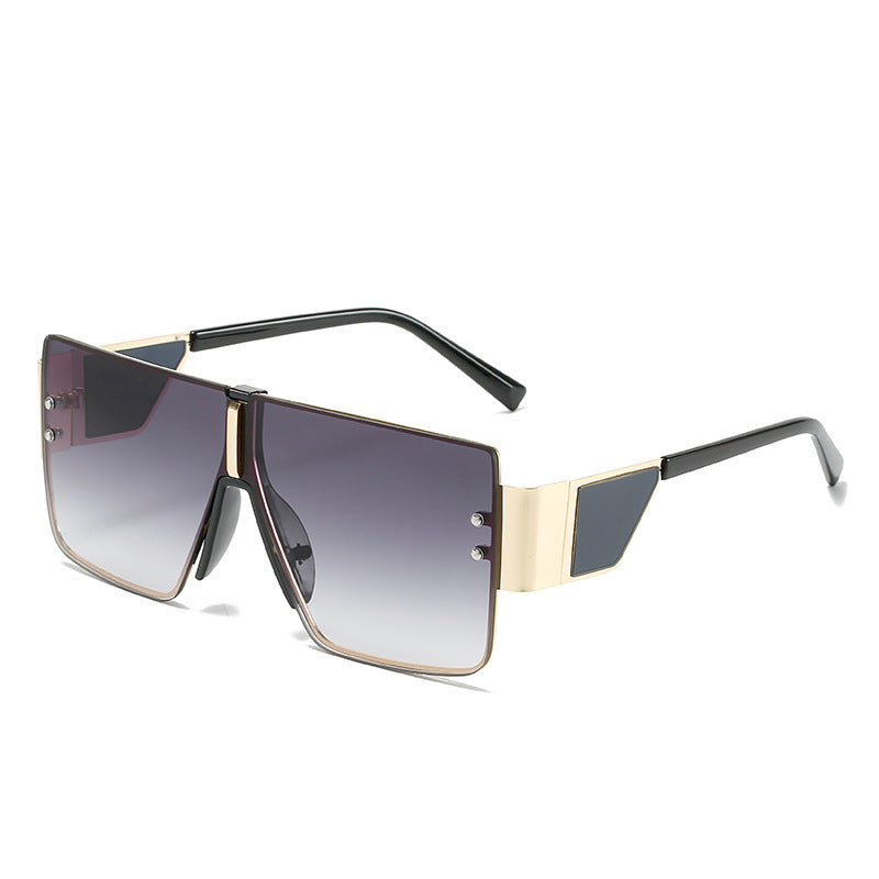 Ladies trendy oversized sunglasses with futuristic design Stornfield