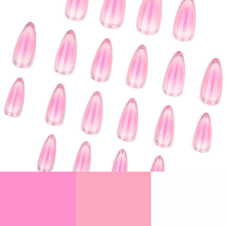 Artful Acrylic Nails with Gentle Ombre Design Stornfield