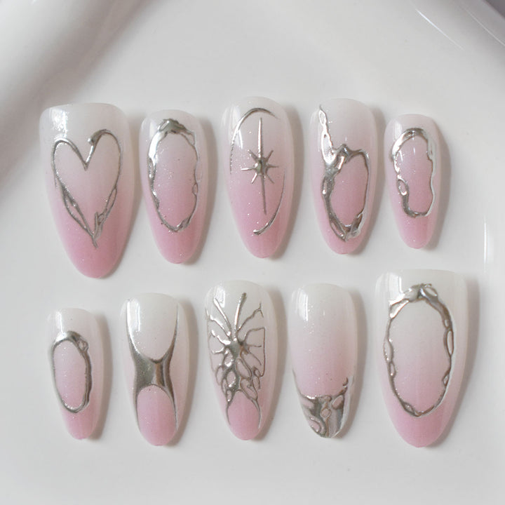 Chic Sculpted Press-On Nail Set Stornfield